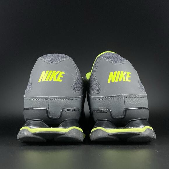 Nike Reax 8 TR Men 14 Black Green Lace Up Training Running Shoe Athletic Sneaker - Picture 3 of 8